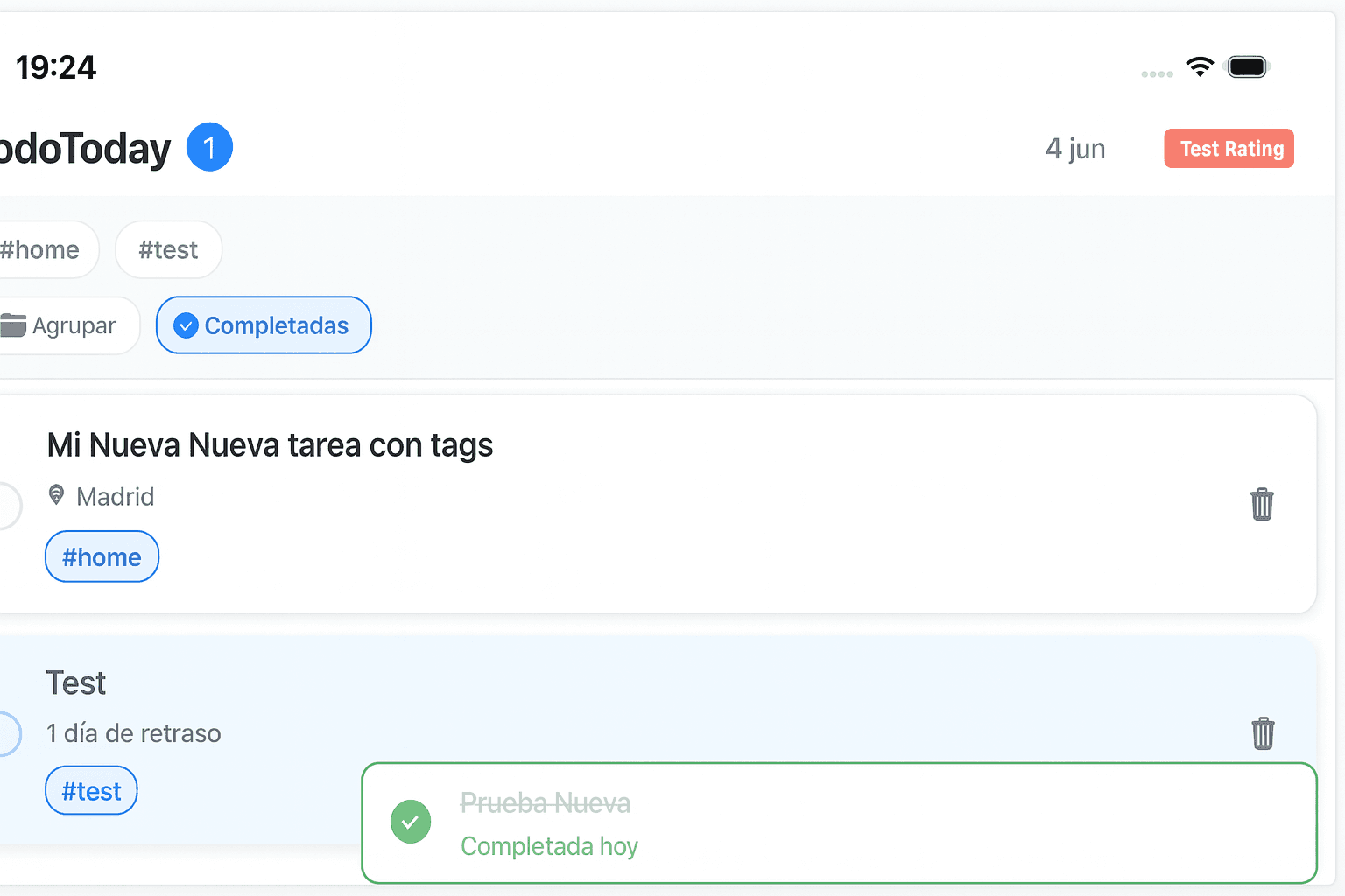 TodoToday - Toodi